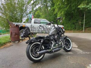 Harley-Davidson XL1200 X Lenkerumbau Tanklifting
