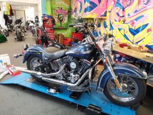 Harley-Davidson Heritage Chicano mexican Style Umbau