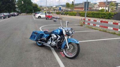 Chicano Style Harley-Davidson Road King Bagger Custom Painting