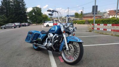 Harley-Davidson Road King Chicano Bagger Carlini Apehanger Fishtails