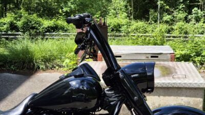 Harley-Davidson Bagger, SMT Wheels, Midland Luftfilter, Burleigh Higbhall Apehanger, BiwWheel